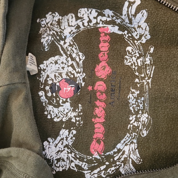 Vintage Y2K Twisted Heart Butterfly jacket - Picture 8 of 9